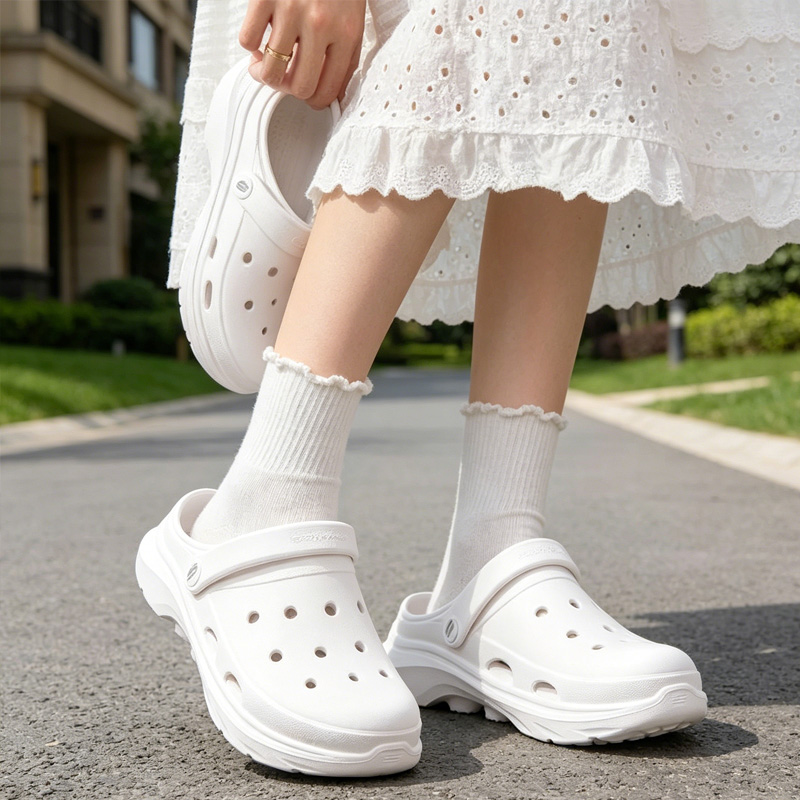 Women Shoes Skechers - Skechers Damespantoffels, lichtgewicht, zacht, antislip, ademend,