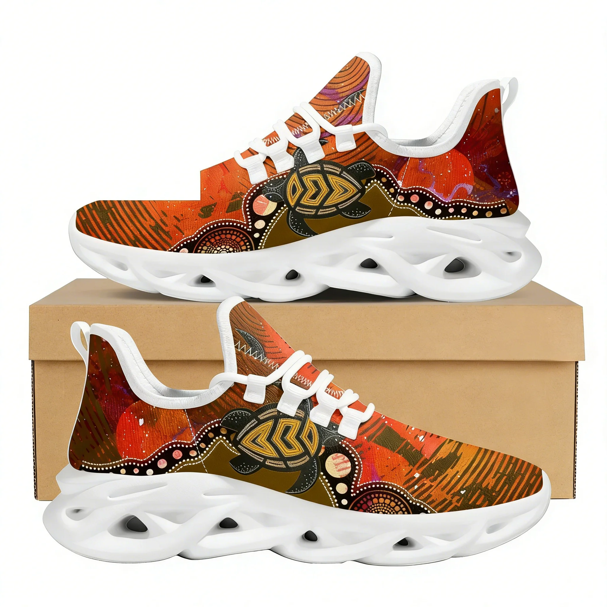 Women Shoes In Australia - Australië Aboriginal Turtle Indigenous Art Design