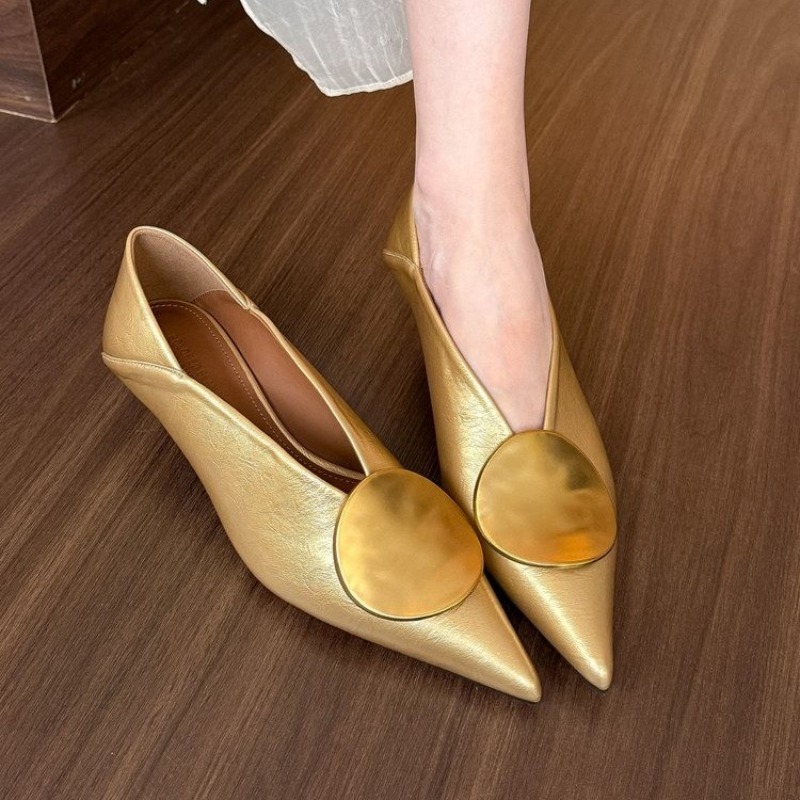 Shoes Women Pumps - 2025 Lente Zomer Puntschoen Schoeisel Slip