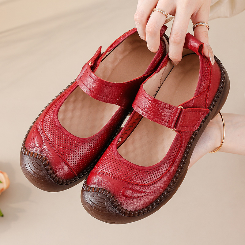 Women'S Shoes In The 90S - Nieuwe jaren '90 retro rode Mary