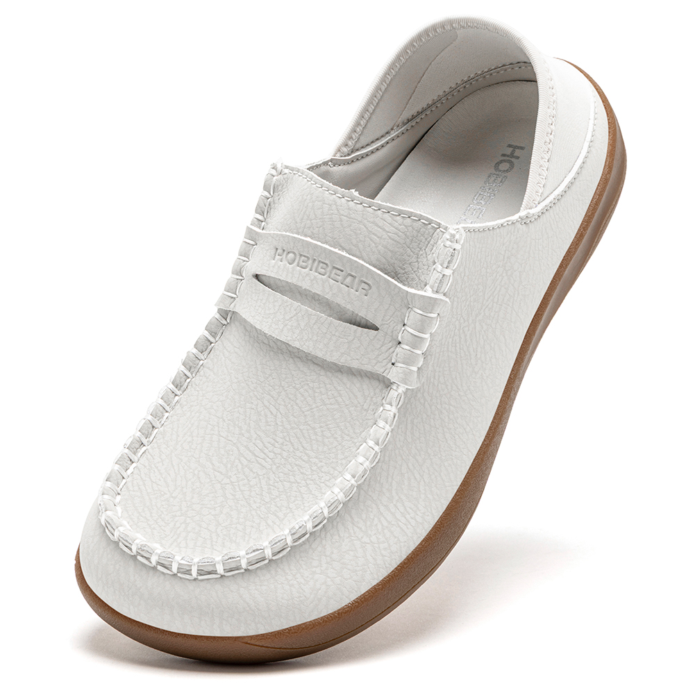 Women'S Shoes In Wide Width - HOBIBEAR Barefoot Loafers voor dames, brede