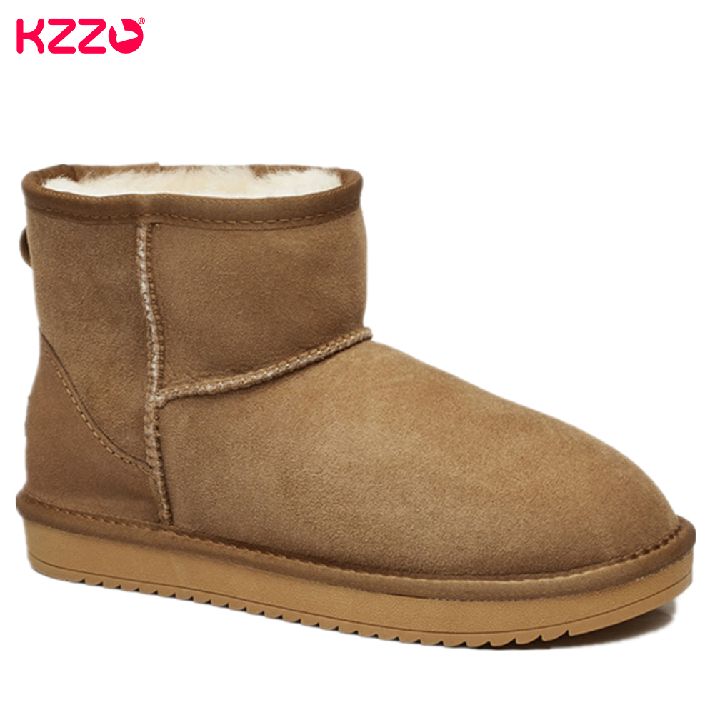 Women Shoes In Australia - Kzzo Australië Klassieke Schapenvacht Snowboots Vrouwen