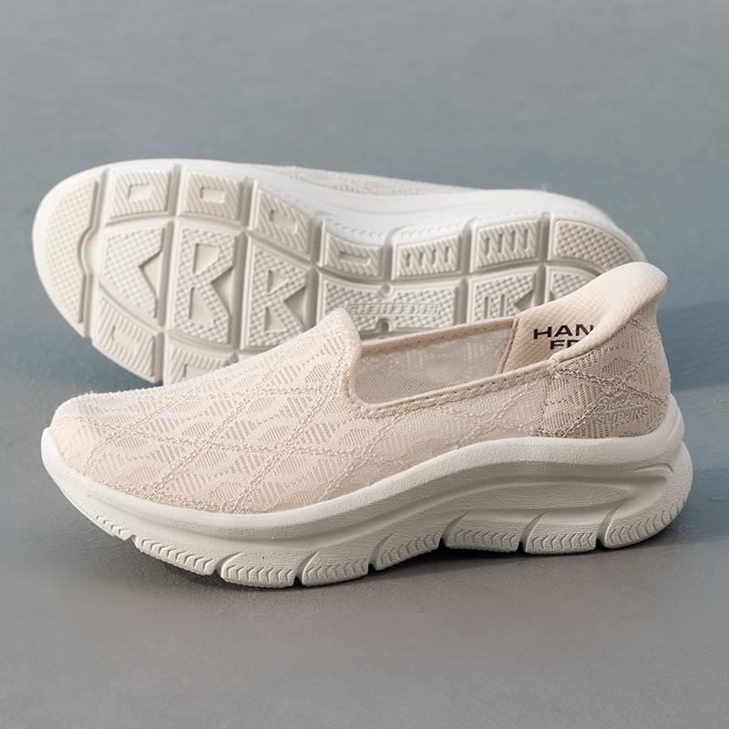 Women Shoes Skechers - Skechers Damessportschoenen Modern D'Lux Slip-On Mesh