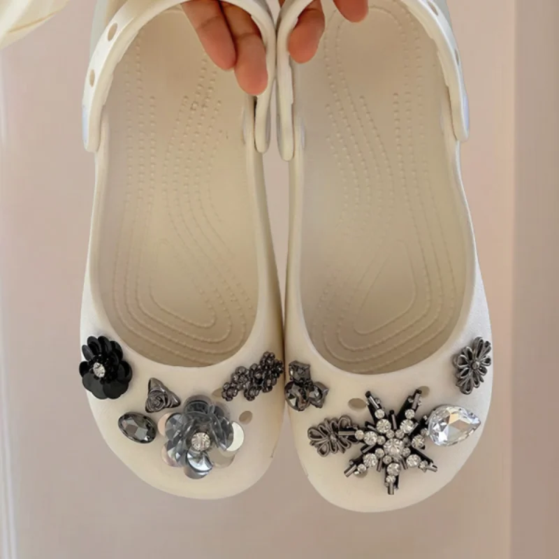 Kristallen bloemdecoraties DIY - Women Shoes Japanese Brand recensie en prijs