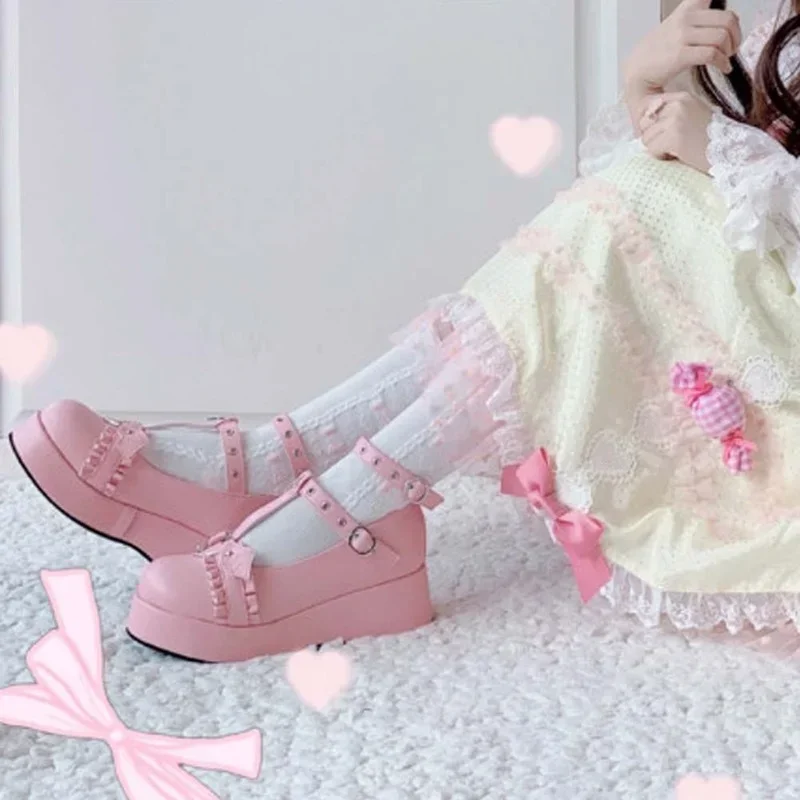 Nieuw Merk Meisjes Platform Wi - Women Shoes Japanese Brand recensie en prijs