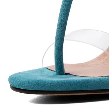 2026 Zomer Dames Lake Stiletto - Clear Strap Heel recensie en prijs