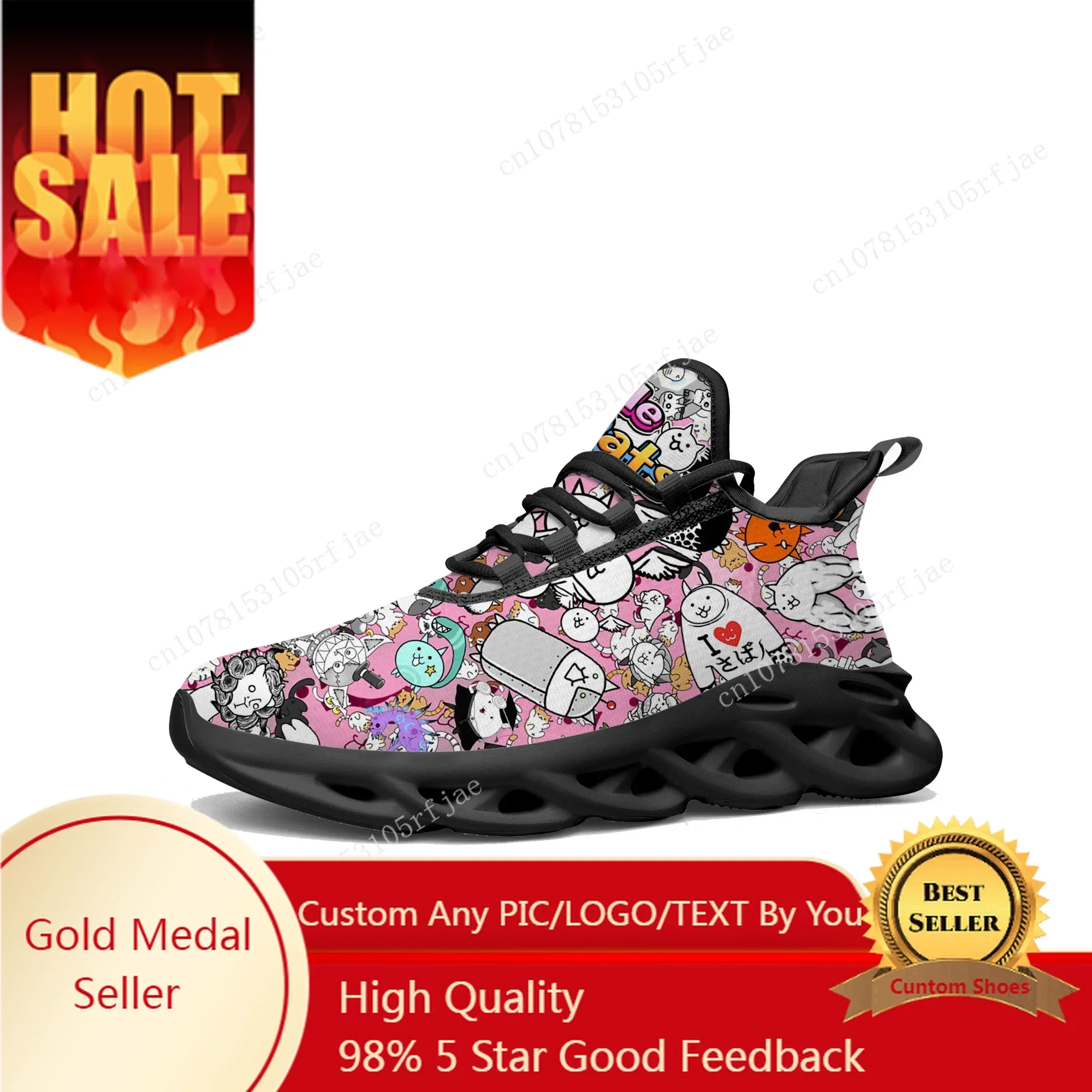 De Battle Cats Flats Sneakers  - Women Shoes Sneakers recensie en prijs