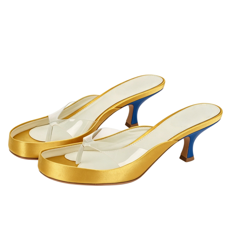 Transparante PVC bandjes teens - Clear Strap Heel recensie en prijs