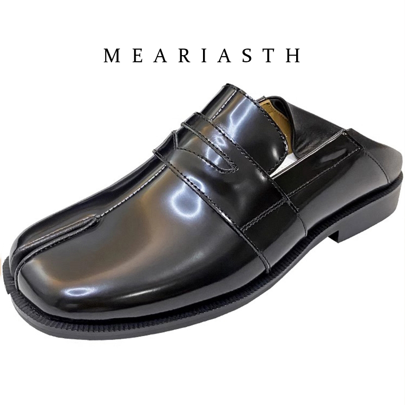 zwarte Tabi-schoenen met gespl - Women'S Shoes Loafers Black recensie en prijs