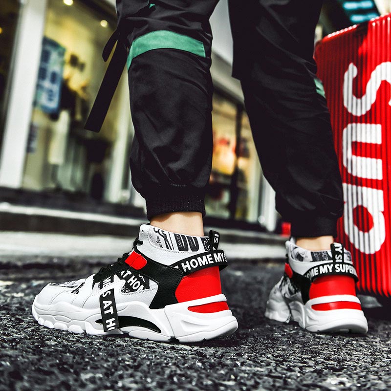Grote Maat Hoge Top Chunky Man - Women Shoes Japanese Brand recensie en prijs