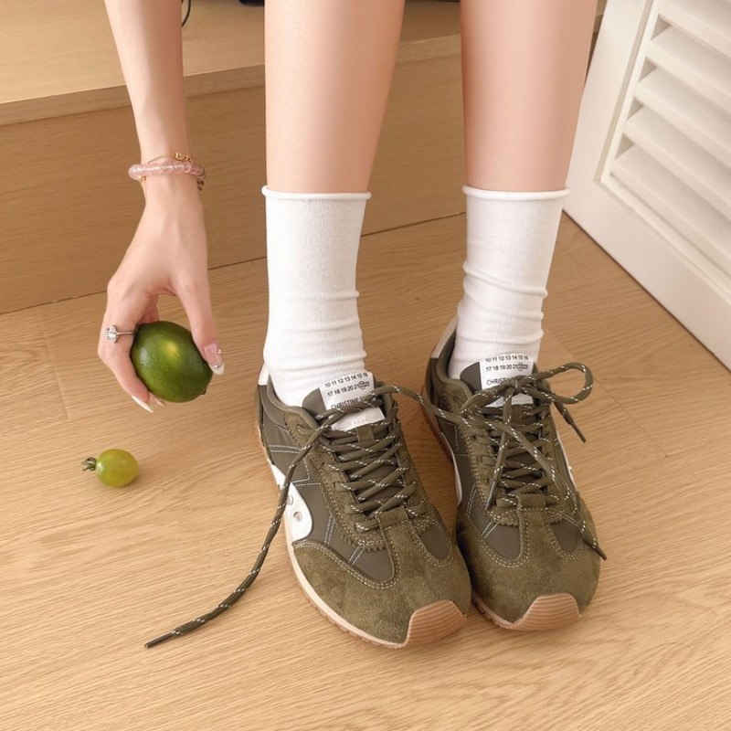 Retro kleurbloksneakers Dames  - Women Shoes Sneakers recensie en prijs
