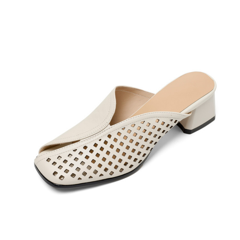 Hakken Slippers Dikke hak Inst - Women'S Shoes In Wide Width recensie en prijs