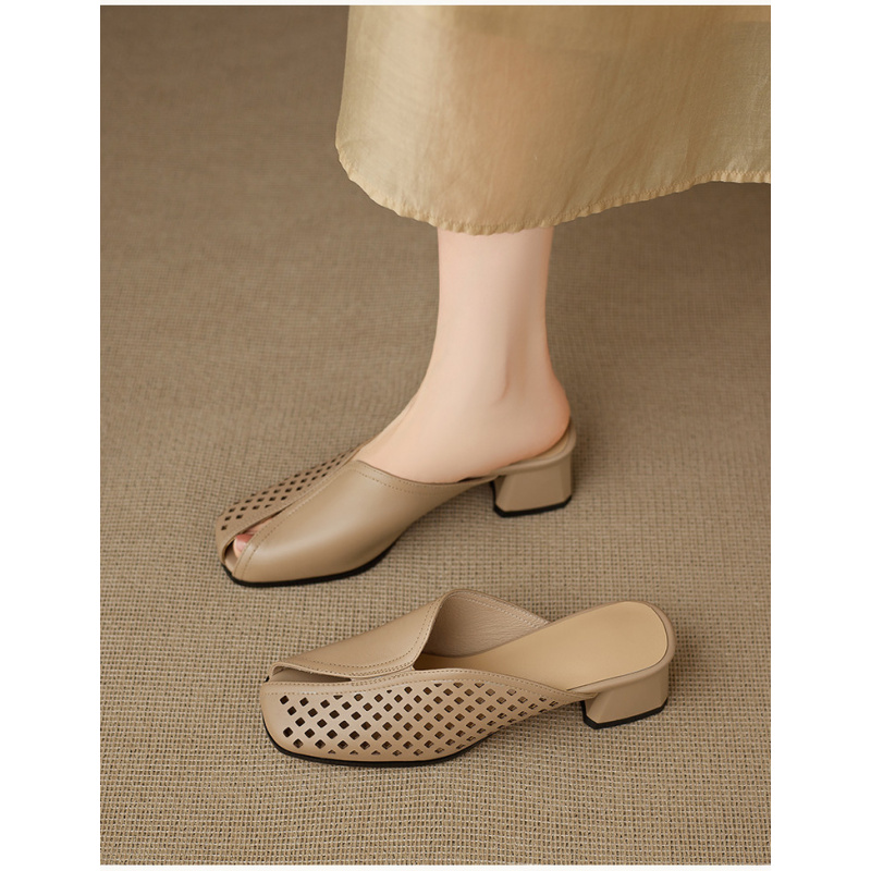 Hakken Slippers Dikke hak Inst - Women'S Shoes In Wide Width recensie en prijs
