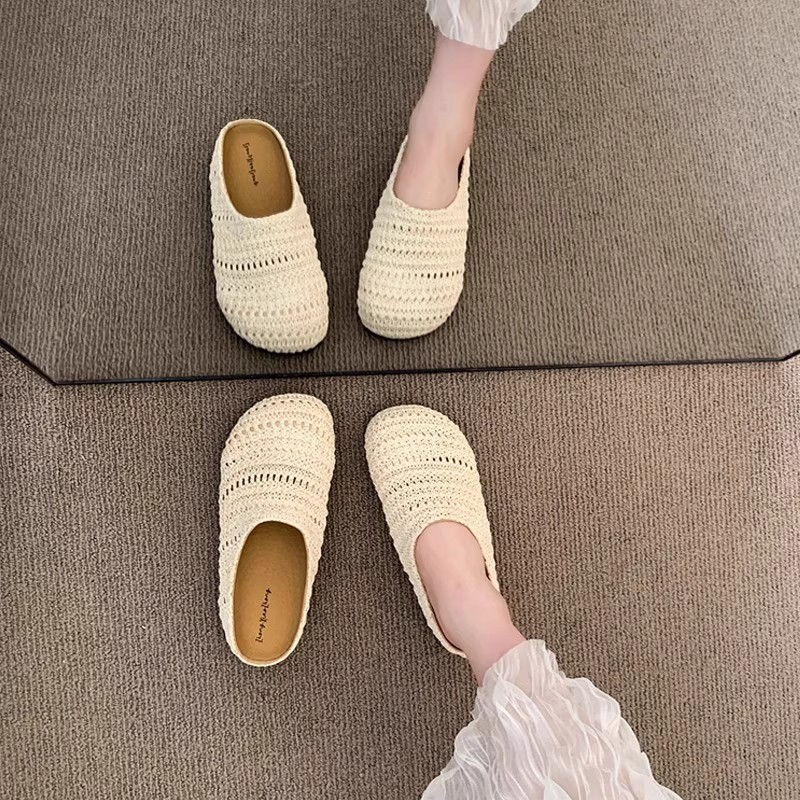 Dames Raffia Geweven Muilezelp - Women Shoes Mules recensie en prijs