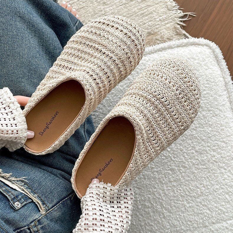 Dames Raffia Geweven Muilezelp - Women Shoes Mules recensie en prijs