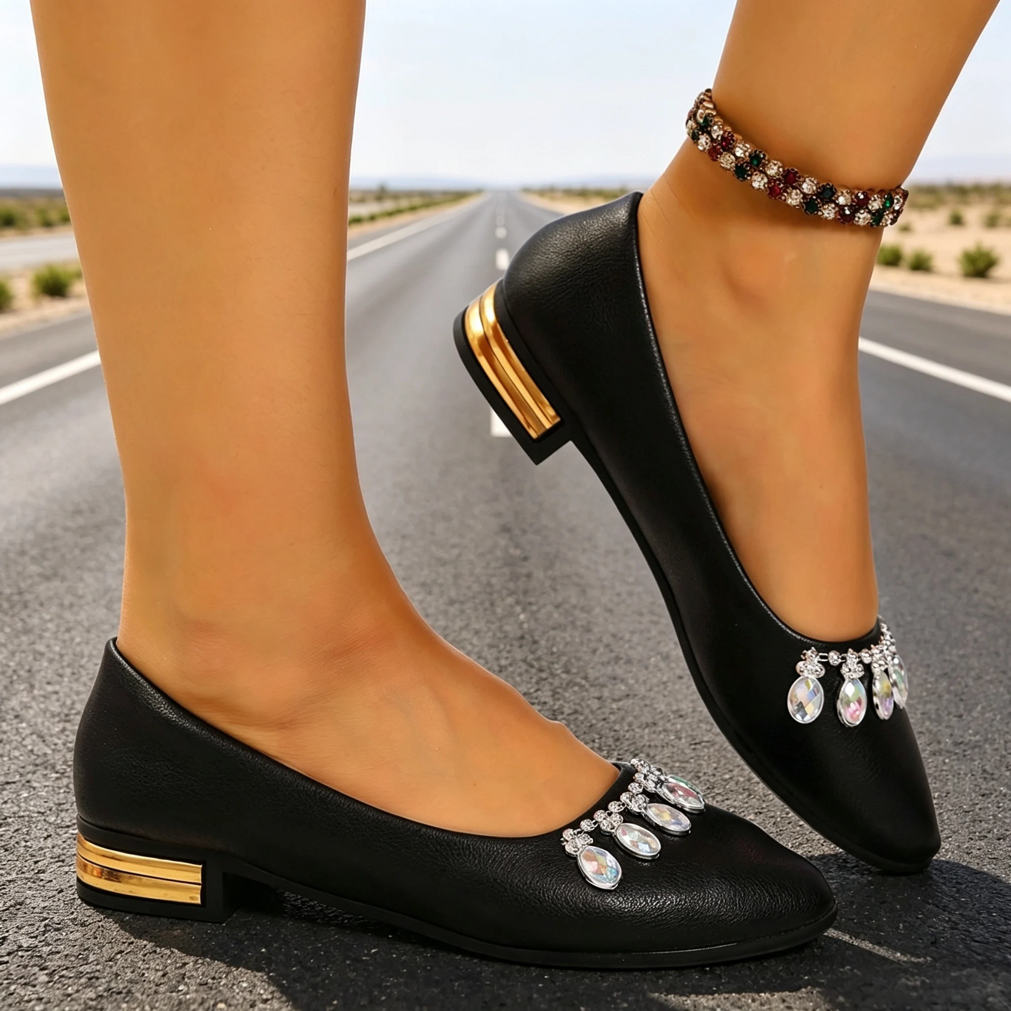 Dames Flats Pointed Toe Ballet - Women Shoes Sneakers recensie en prijs