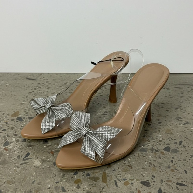 Transparante PVC strass strikh - Clear Strap Heel recensie en prijs