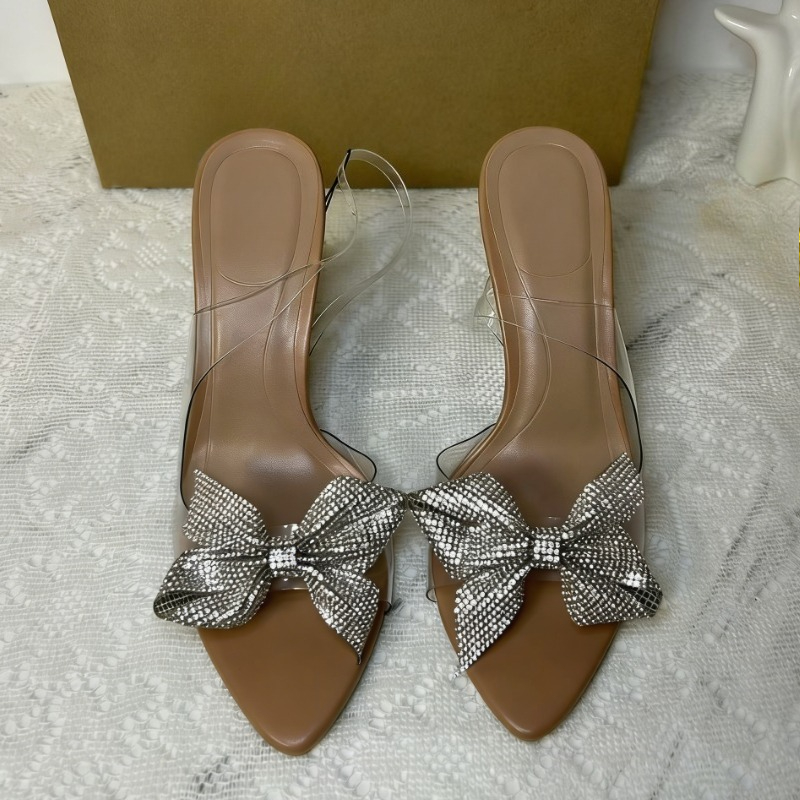 Transparante PVC strass strikh - Clear Strap Heel recensie en prijs