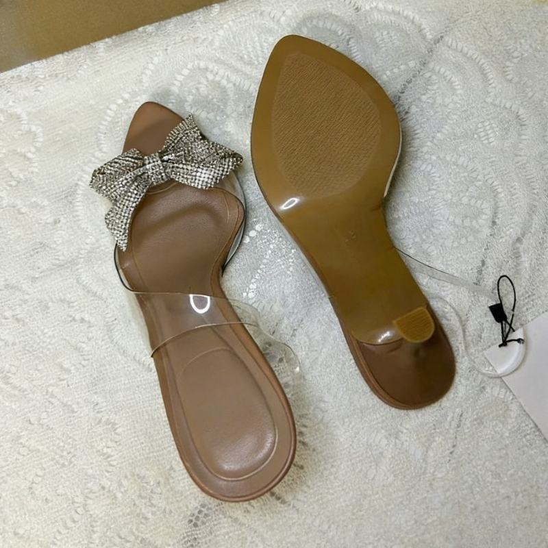 Transparante PVC strass strikh - Clear Strap Heel recensie en prijs