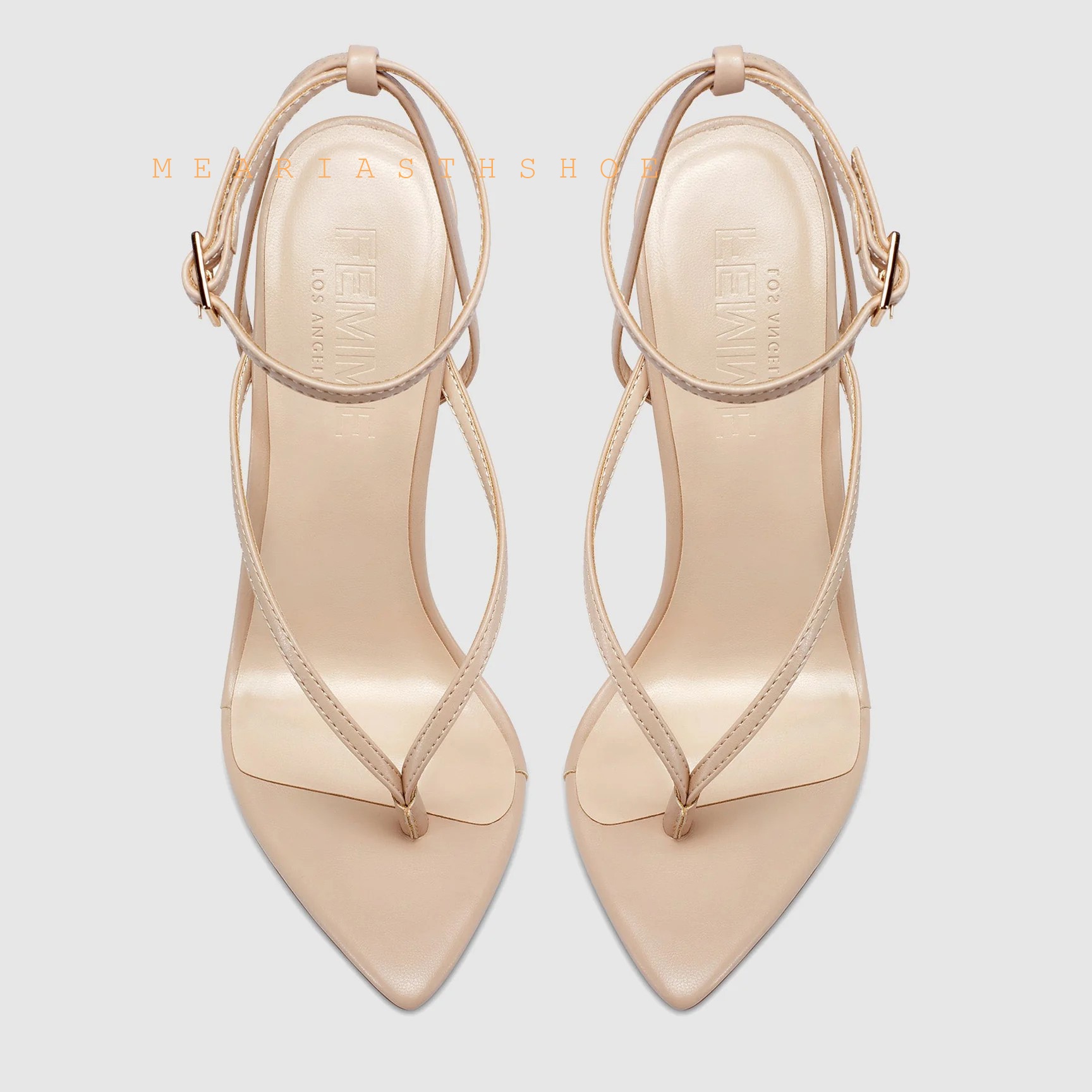 Beige zwarte kruisbandjes flip - Thong Flat Sandal recensie en prijs