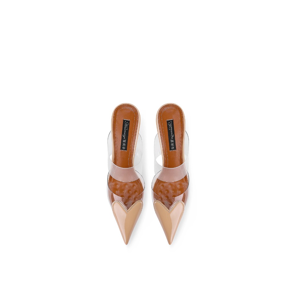 2026 Nieuwe Zwarte Sandalen me - Clear Strap Heel recensie en prijs