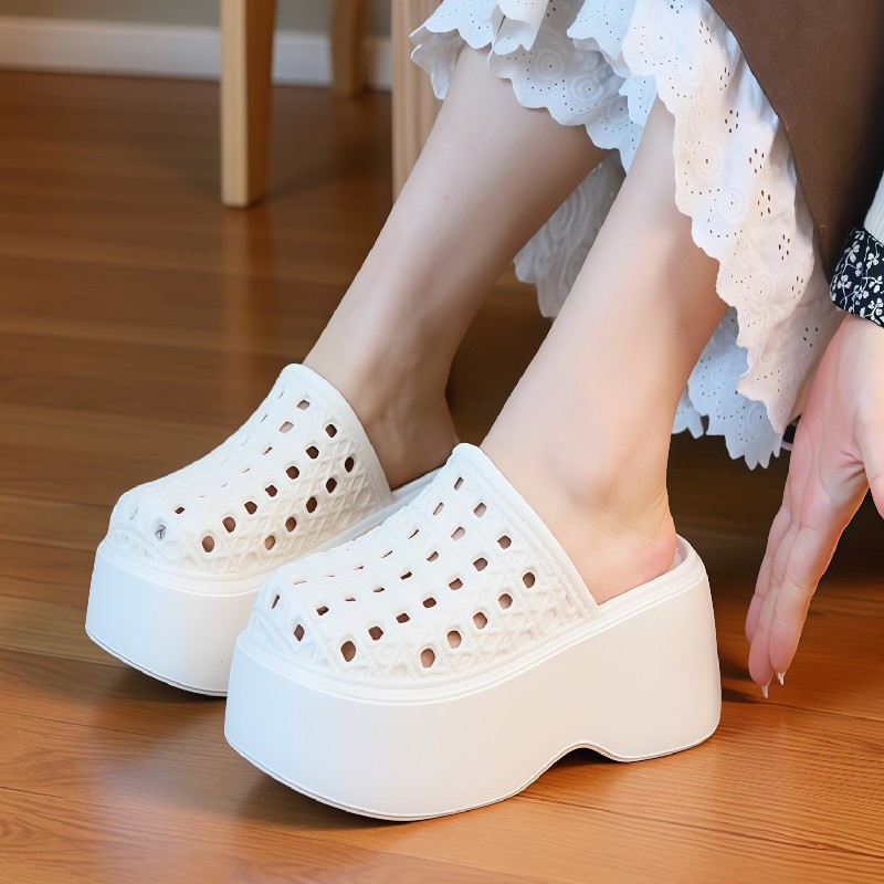 Chunky Dikke Zool 7cm Platform - Women Shoes Mules recensie en prijs