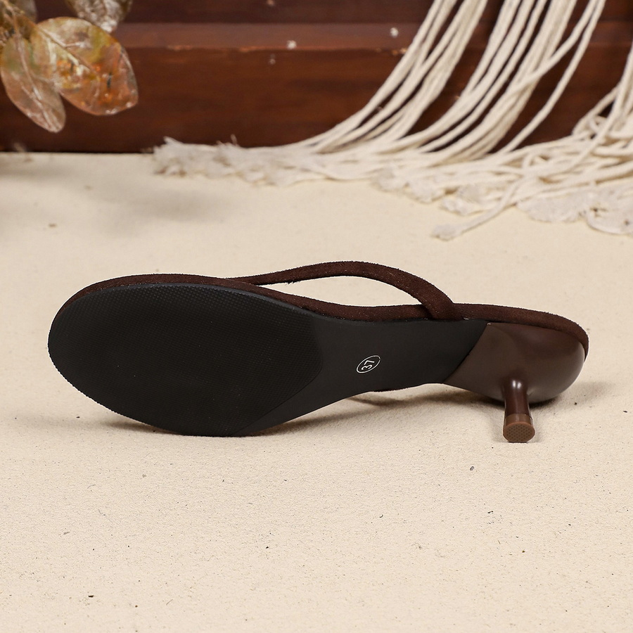 Nieuwe imitatie suède sandalen - Women Shoes Mules recensie en prijs