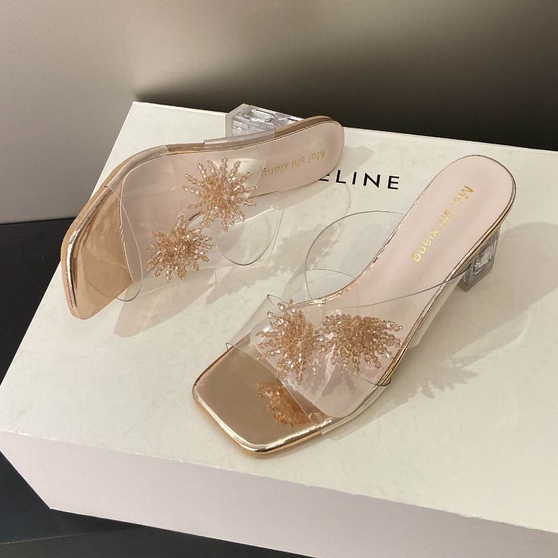Nieuwe dames hoge hakken water - Women Shoes Mules recensie en prijs