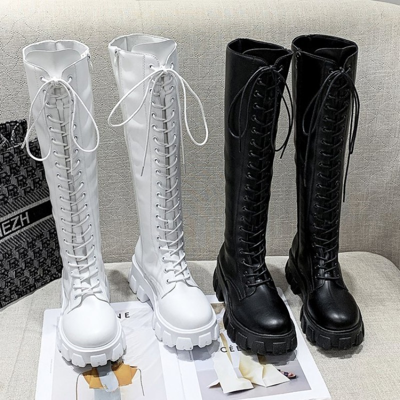 Dames kniehoge laarzen met vet - Women'S Shoes For Fall recensie en prijs