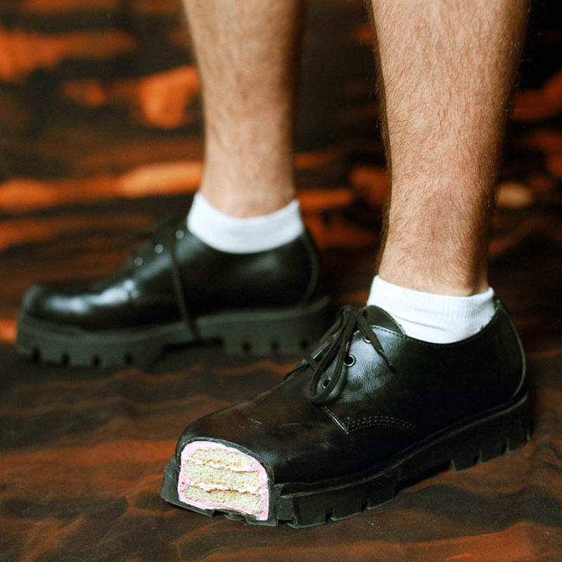 Cake Dikke Bodem Derby Schoene - Women'S Shoes Loafers Black recensie en prijs