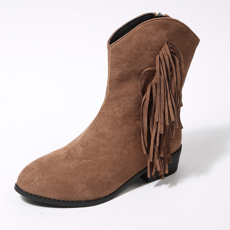 Dames Retro Fringe Suède Dames - Women'S Shoes In Wide Width recensie en prijs